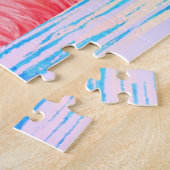 フラミンゴ愛好家 ジグソーパズル (側面)