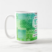 フラミンゴ感動的引用文マグ コーヒーマグカップ (左)