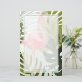 フラミンゴ林 便箋 (スタンド正面)