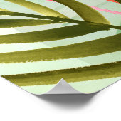 フラミンゴ森林 ポスター (角)