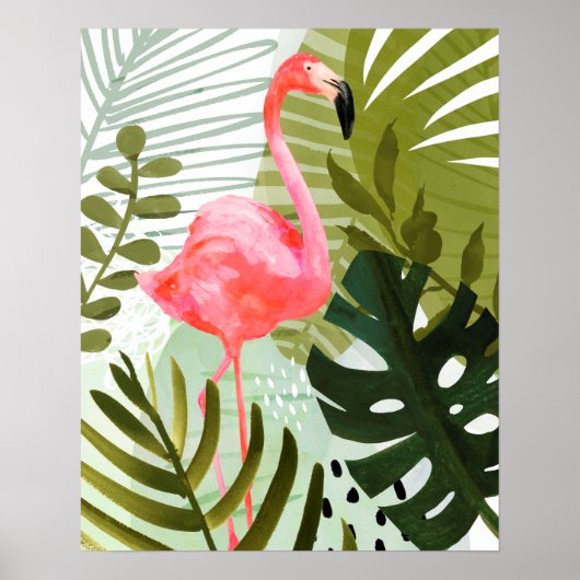 フラミンゴ森林 ポスター (正面)