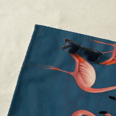 フラミンゴ模様 ビーチタオル (インサイチュ)