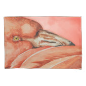 フラミンゴ模様 枕カバー (正面左)