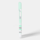 フラミンゴ海アクアiPhoneケース Case-Mate iPhoneケース (裏面 / 左)