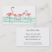 フラミンゴ海グループ名刺 名刺 (正面/裏面)