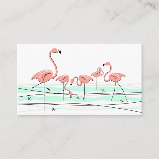 フラミンゴ海グループ名刺 名刺 (正面)