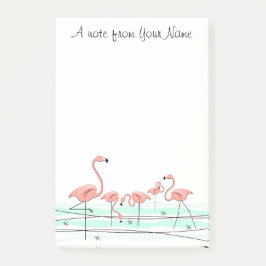フラミンゴ海グループ「文字」 ポストイット