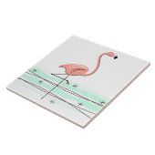 フラミンゴ海タイル タイル (側面)