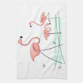 フラミンゴ海トリオ2キッチンタオル キッチンタオル (縦)