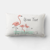 フラミンゴ海トリオ4ランバー ランバークッション (裏面)