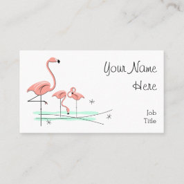 フラミンゴ海トリオ4名刺 名刺
