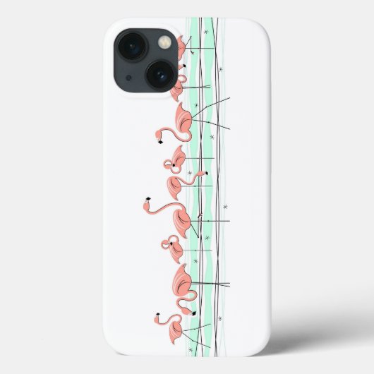 フラミンゴ海ラインiPad Miniケース Case-Mate iPhoneケース (裏面)