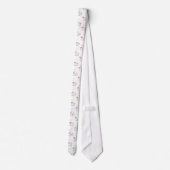 フラミンゴ海数々のネクタイ ネクタイ (裏面)