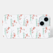 フラミンゴ海数々のiPhoneケース Case-Mate iPhoneケース (裏面 (横))