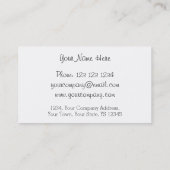 フラミンゴ海線名刺 名刺 (裏面)