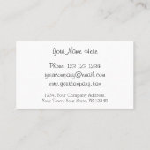 フラミンゴ海Trio 3名刺 名刺 (裏面)