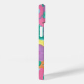 フラミンゴ熱帯ジャングルパターン Case-Mate iPhoneケース (裏面 / 右)