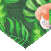 フラミンゴ熱帯水色 テーブルクロス (アングル)