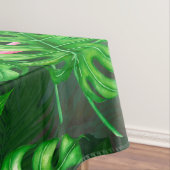 フラミンゴ熱帯水色 テーブルクロス (インサイチュ)