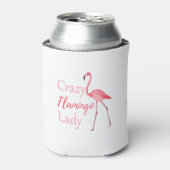 フラミンゴ熱狂するレディーフラミおもしろいンゴ 缶クーラー (缶正面)
