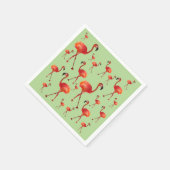 フラミンゴ紙ナプキンス スタンダードカクテルナプキン (角)