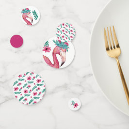 フラミンゴ紙吹雪 コンフェッティ