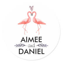 フラミンゴ結婚ス熱帯病 |ピンクキスをするフラミンゴ