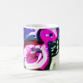 フラミンゴ花の喜び コーヒーマグカップ (中央)