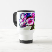フラミンゴ花の喜び トラベルマグ (正面左)