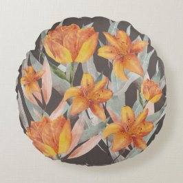 フラミンゴ装飾用クッション ラウンドクッション