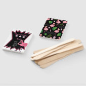 フラミンゴ誕生日 ハンドファン (組立なし)