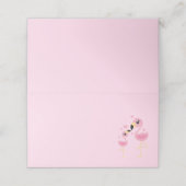 フラミンゴ赤ちゃんシャワーかわいいトロピカル プレイスカード (外部開封)