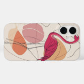 フラミンゴ開花 Case-Mate iPhoneケース (裏面 (横))