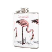 フラミンゴ飲むMartini Thunder_Cove フラスク (左)