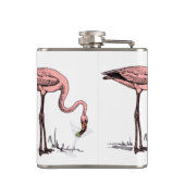 フラミンゴ飲むMartini Thunder_Cove フラスク (裏面)