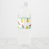 フラミンゴ飲食品ラベルセット ペットボトルラベル (裏面)