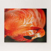 フラミンゴ鮮やかワイルドライフバード ジグソーパズル (横)