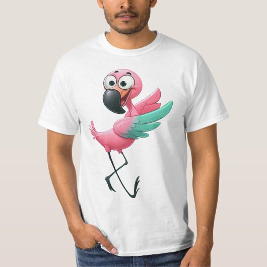 フラミンゴ12 Tシャツ (正面)