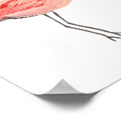 フラミンゴ1 ポスター (角)