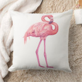フラミンゴ2 クッション (ブランケット)