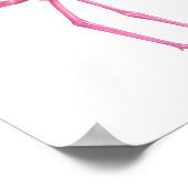 フラミンゴ2 ポスター (角)