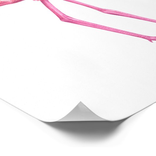 フラミンゴ2 ポスター (角)