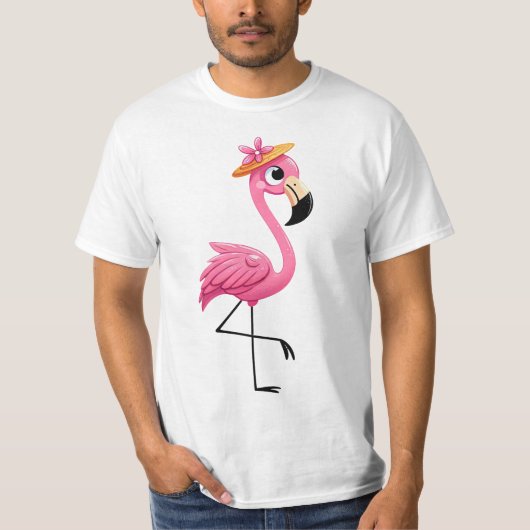 フラミンゴ5 Tシャツ (正面)