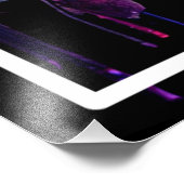 フラミンゴ・イン・ア・レイク–63852 フォトプリント            (角)