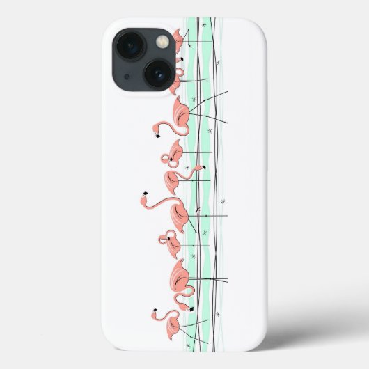 フラミンゴ オーシャンライン iPadケース Case-Mate iPhoneケース (裏面)