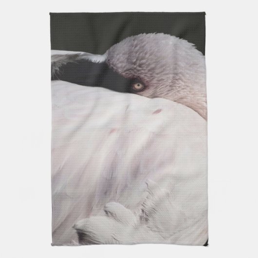 フラミンゴ キッチンタオル (縦)