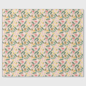 フラミンゴ&ギフトサマーパーティー ラッピングペーパー (フラット)