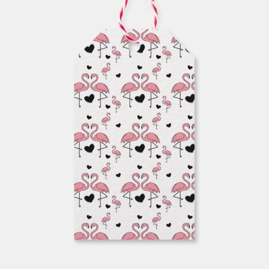 フラミンゴ ギフトタグ (裏面)