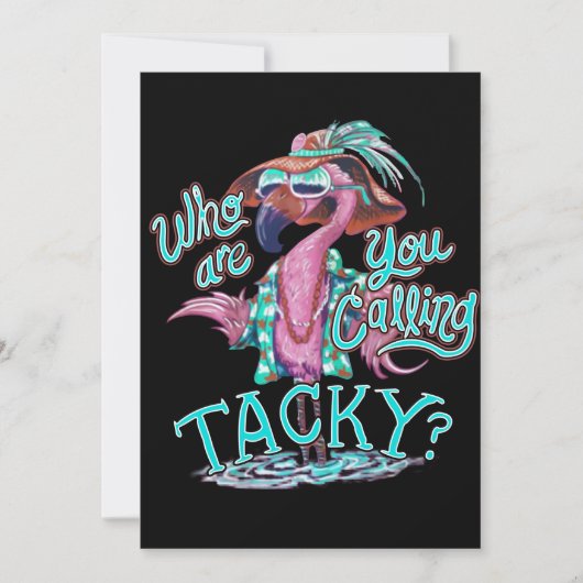 フラミンゴ・ギフト |フラミンゴとは誰か シーズンカード (正面)