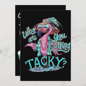 フラミンゴ・ギフト |フラミンゴとは誰か シーズンカード (正面/裏面)